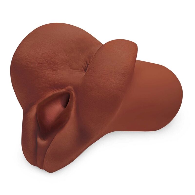 PDX PLUS - PICK YOUR PLEASURE DOUBLE BROWN MASTURBATOR - Infernum Store