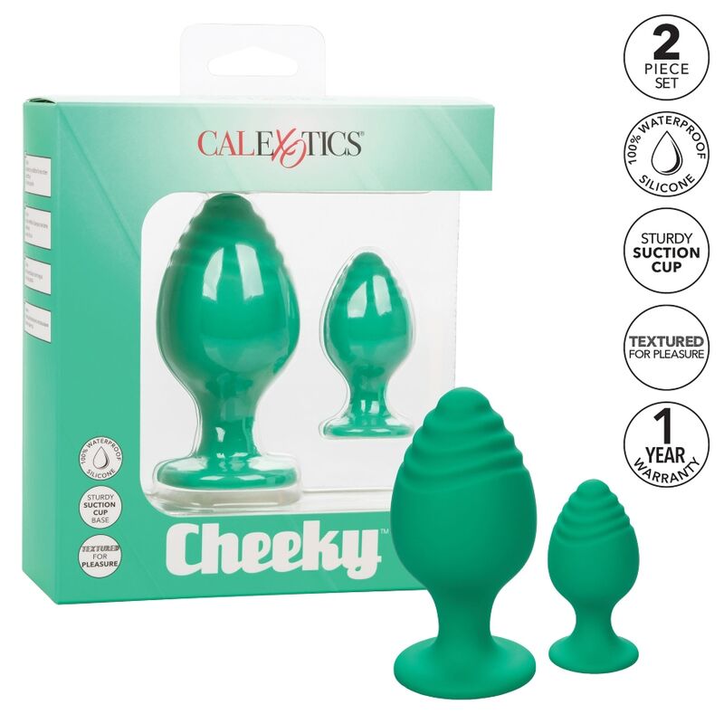 CALEXOTICS - BUTTPLUG CHEEKY VERDE