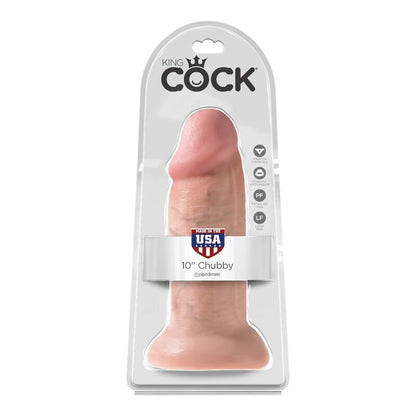 KING COCK - DILDO REALÍSTICO CHUBBY 25.4 CM - Infernum Store