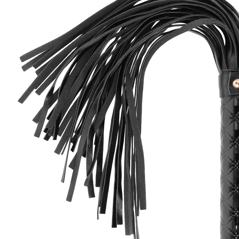 BEGME - BLACK EDITION FLOGGER DE COURO VEGANO