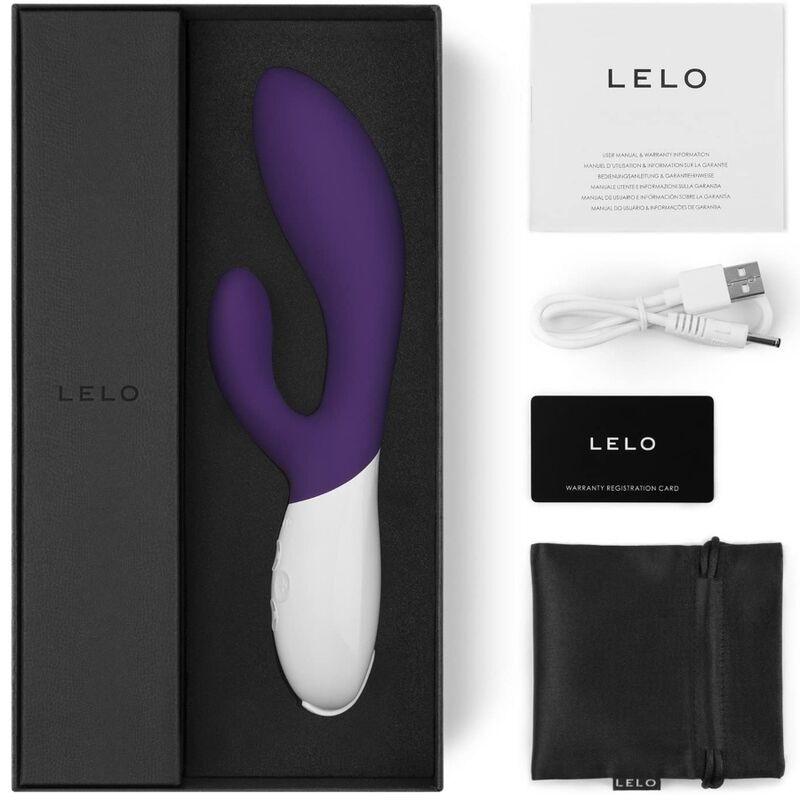 LELO INA WAVE 2 VIBRATOR PLUM