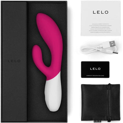 LELO INA WAVE 2 VIBRATOR CERISE