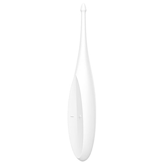 SATISFYER - TWIRLING FUN TIP VIBRATOR WHITE