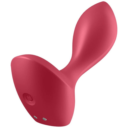 SATISFYER - PLUG VIBRATÓRIO BACKDOOR LOVER VERMELHO