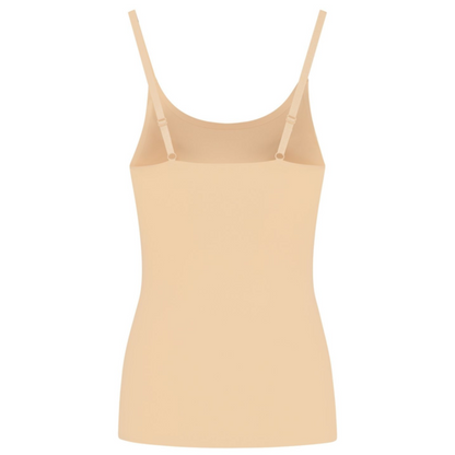 BYE-BRA - LIGHT CONTROL CAMISETA INVISÍVEL BEIGE TAMANHO M