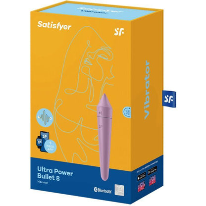 SATISFYER ULTRA POWER BULLET 8 - PURPLE