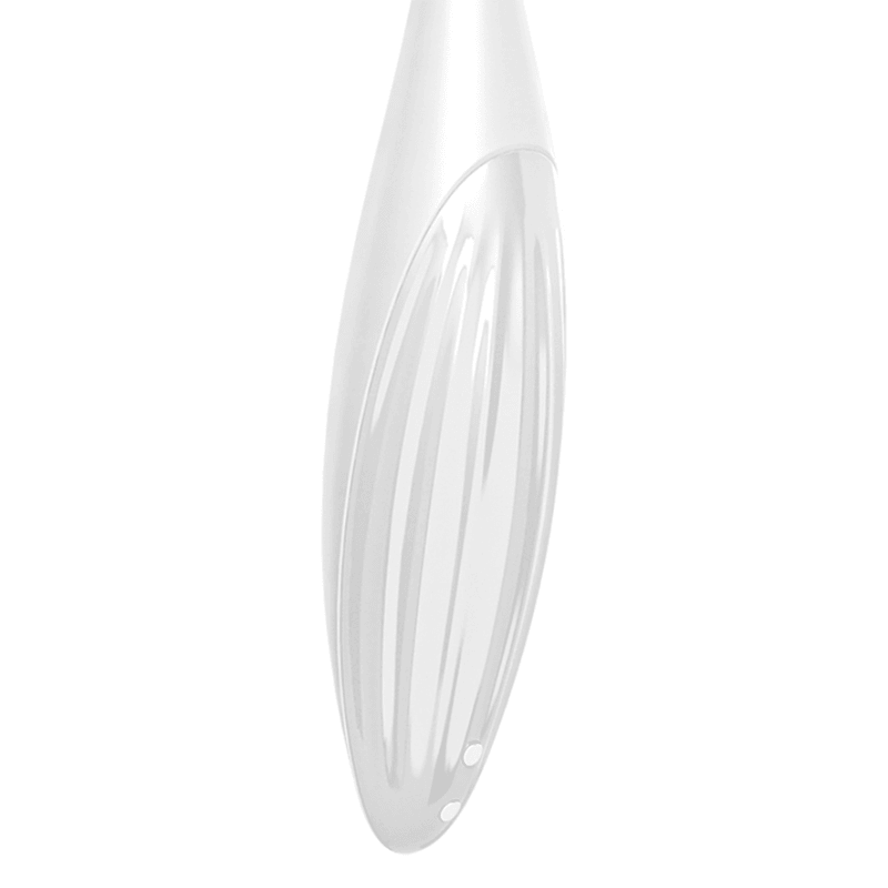 SATISFYER TWIRLING JOY CLIT TIP VIBRATOR - WHITE