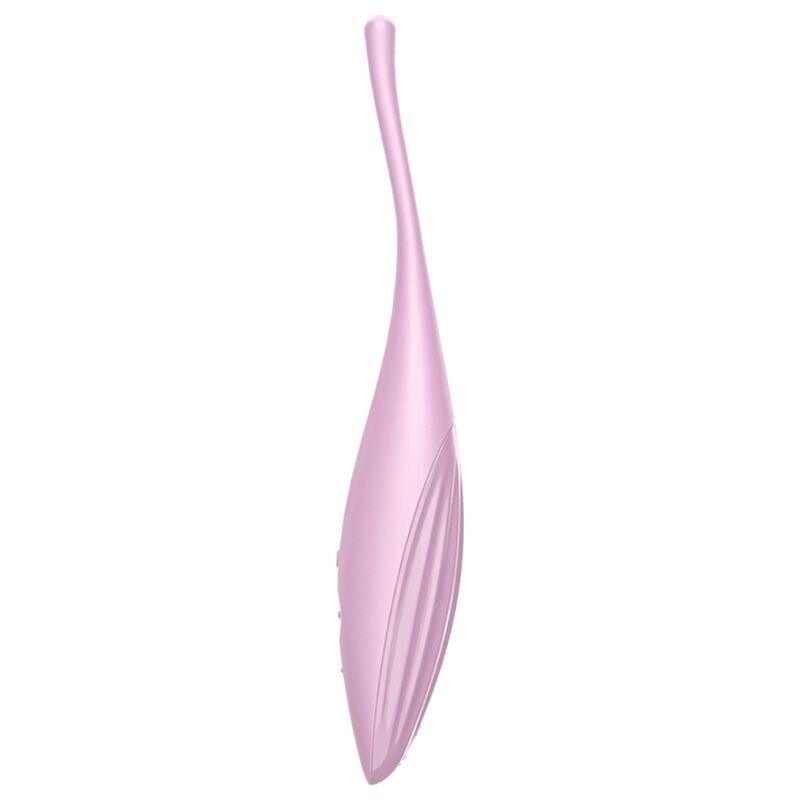 SATISFYER TWIRLING JOY CLIT TIP VIBRATOR - PINK