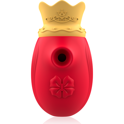 INTENSE - ESTIMULADOR DE CLITÓRIS 10 MODOS DE SUCÇÃO E LAMBER - VERMELHO