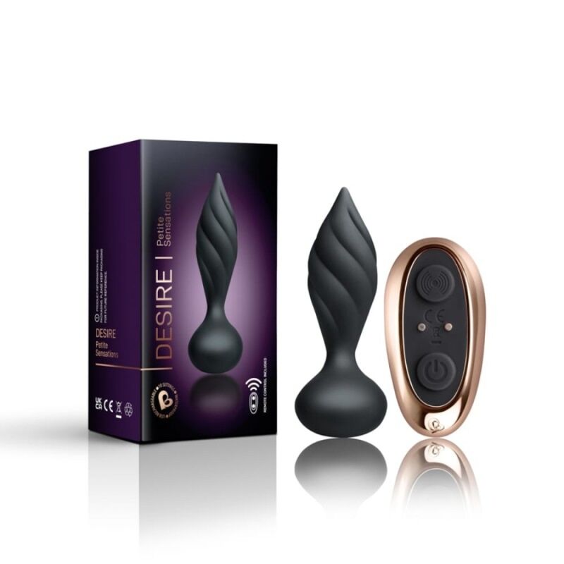 ROCKS-OFF - ESTIMULADOR ANAL DESIRE - PRETO