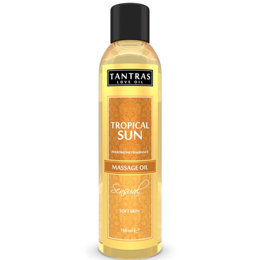 INTIMATELINE - TANTRAS LOVE OIL TROPICAL SUN MASSAGE OIL 150 ML