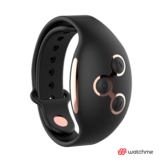 WATCHME - WIRELESS TECHNOLOGY WATCH JET BLACK AND COPPER