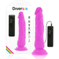 DIVERSIA - FLEXÍVEL VIBRAO VIBRANTE ROXO 21 CM -O- 4.9 CM
