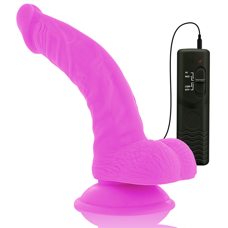 DIVERSIA -VIBRAO FLEXÍVEL DIVERSIA ROXO 21.5 CM -O- 4.5 CM - Infernum Store