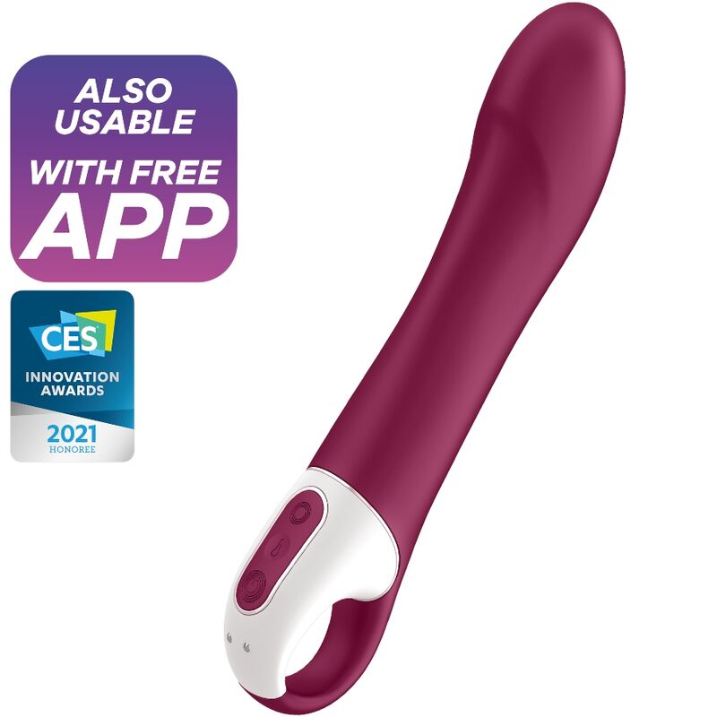 SATISFYER - BIG HEAT GSPOT VIBRATOR