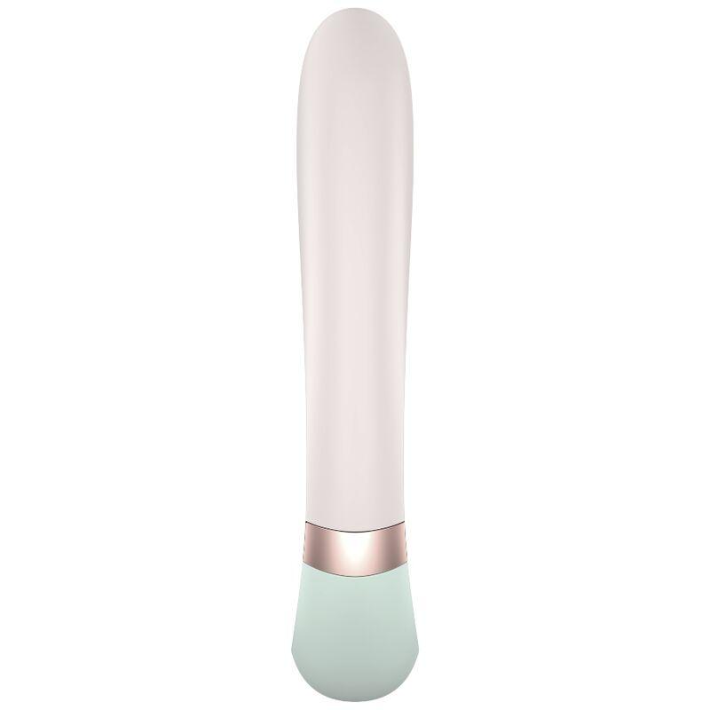 SATISFYER HEAT WAVE VIBRATOR APP - WHITE