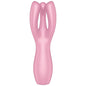 SATISFYER - VIBRADOR THREESOME 3 ROSA