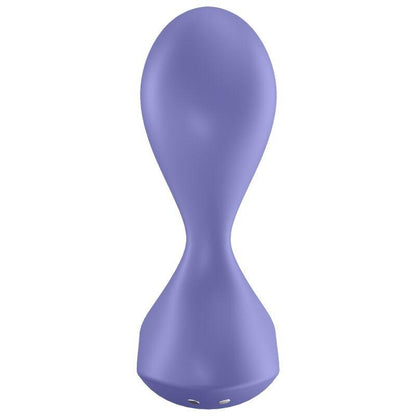 SATISFYER SWEET SEAL VIBRATING PLUG APP PURPLE