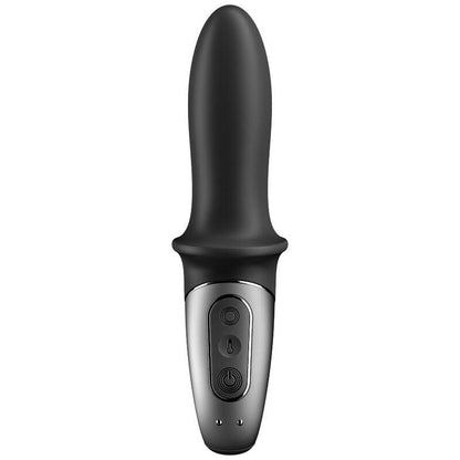 SATISFYER HOT PASSION ANAL VIBRATOR APP - BLACK