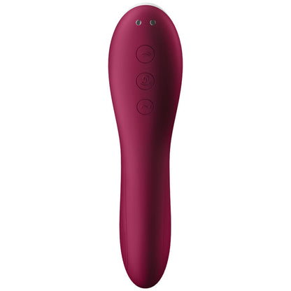 SATISFYER - VIBRADOR DE PULSO DE AR DUAL CRUSH