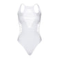 LEG AVENUE - BODY THONG RACERBACK PRETO
