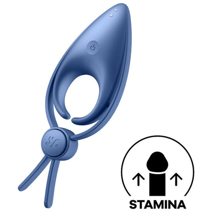 SATISFYER - SNIPER RING VIBRATOR BLUE - Infernum Store