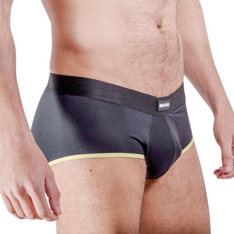 MACHO - MS24A BRIEF UNDERPANTS DARK YELLOW L