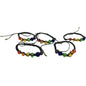 PRIDE - PULSEIRA DE FRISAS COM BANDEIRA LGBT