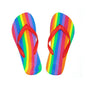 PRIDE - FLIP FLOPS COM BANDEIRA LGBT 38-39 EUR