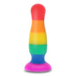 ORGULHO - BANDEIRA LGBT PLUG FELIZ STUFER 12 CM