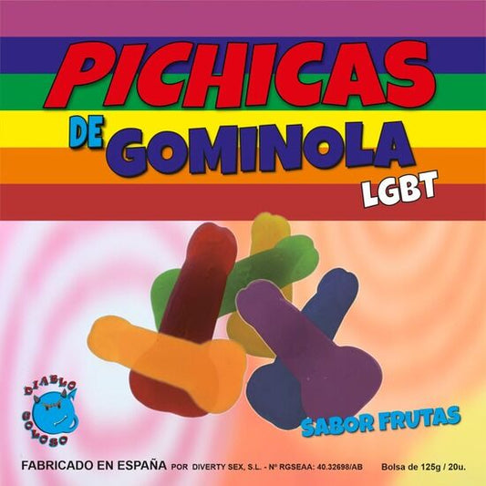 PRIDE - FRUTAS DO PÊNIS GOMAS LGBT