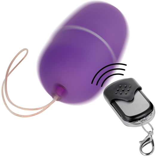 ONLINE - REMOTE CONTROL VIBRATING EGG M PURPLE