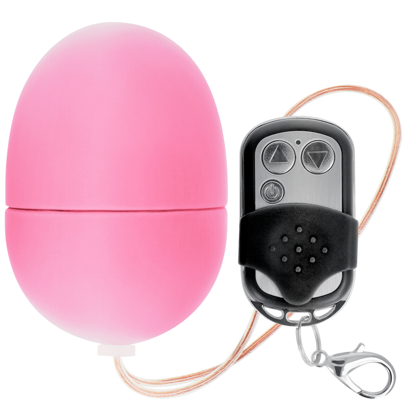 ONLINE - OVO VIBRANTE COM CONTROLE REMOTO S ROSA