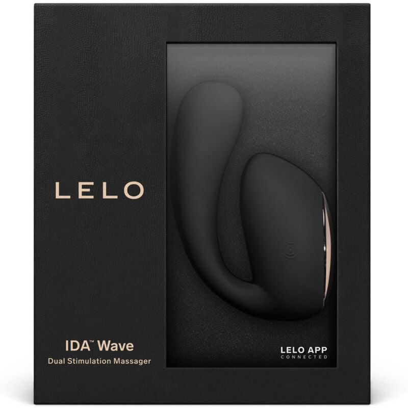 LELO IDA WAVE COUPLES MASSAGER BLACK