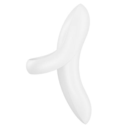 SATISFYER BOLD LOVER FINGER VIBRATOR - WHITE