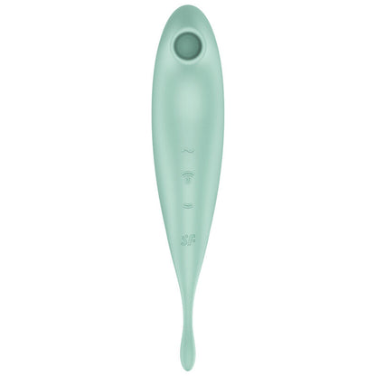 SATISFYER - TWIRLING PRO+ ESTIMULADOR Y VIBRADOR APP VERDE