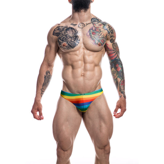 CUT4MEN - LOW RISE BRIEF RAINBOW S