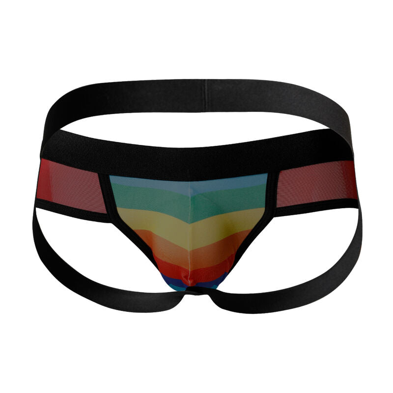 CUT4MEN - JOCKSTRAP RAINBOW L