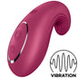 SATISFYER - VIBRADOR LAY-ON DIPPING DELIGHT VERMELHO