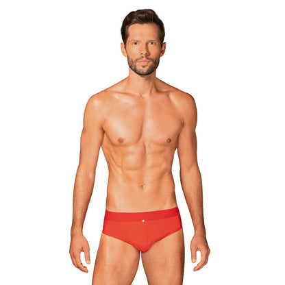 OBSESSIVE - BOLDERO BRIEFS RED S/M - Infernum Store