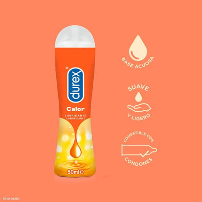 DUREX - LUBRIFICANTE EFEITO CALOR DUREX PLAY 50 ML