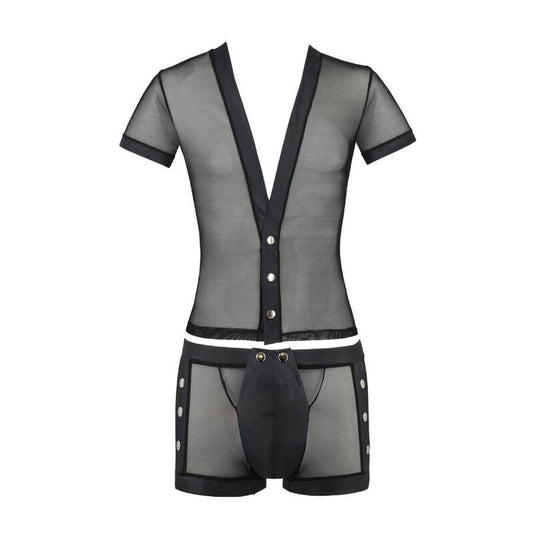PASSION - 052 CONJUNTO MICHAEL BLACK S/M