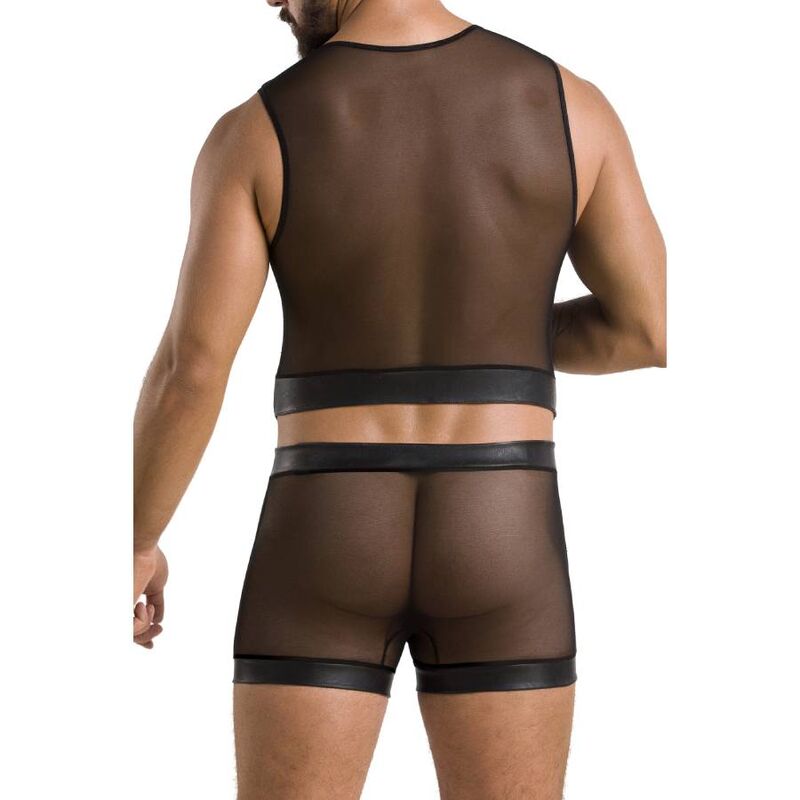 PASSION - 053 CONJUNTO WILLIAM BLACK S/M