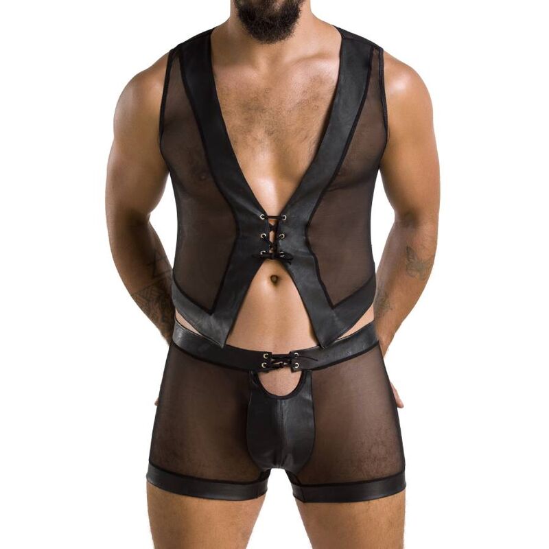 PASSION - 053 CONJUNTO WILLIAM BLACK L/XL