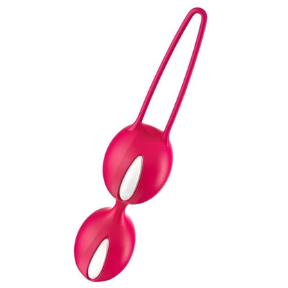 FUN FACTORY - SMARTBALLS DUO WHITE/INDIA RED - Infernum Store