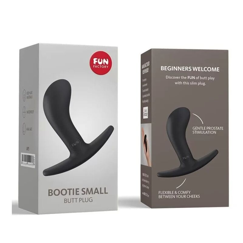 FUN FACTORY - BOOTIE ANAL PLUG PEQUENO PRETO