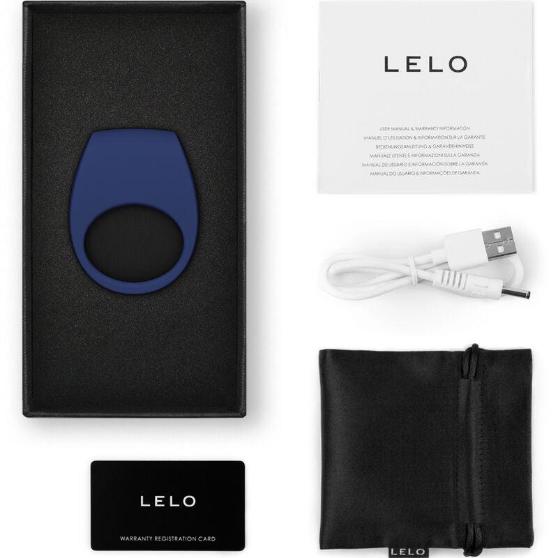 LELO - VIBRATING RING TOR™ 3 BLUE