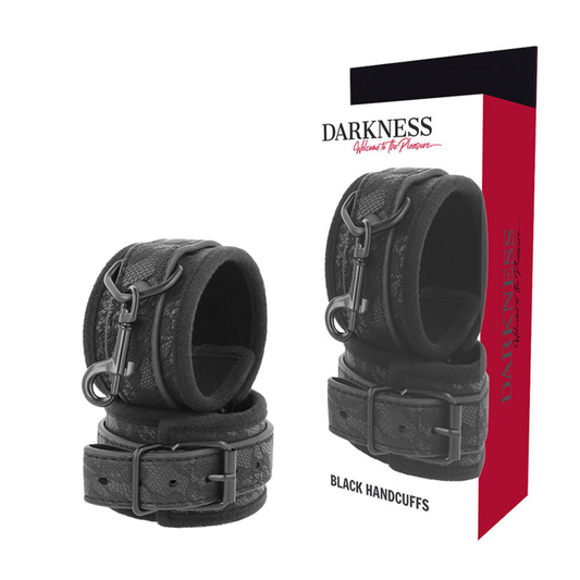 DARKNESS - ALGEMAS BDSM LUXE PRETAS - Infernum Store