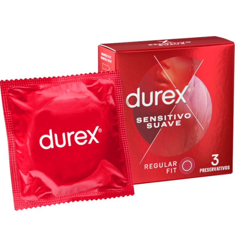 DUREX - SUAVE E SENSÍVEL 3 UNIDADES