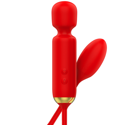 MIA - TOSCANA DOUBLE PLEASURE WAND + VIBRATING EGG